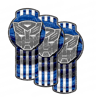 TruckBots Blue Grey Kenworth Emblem Skin Kit