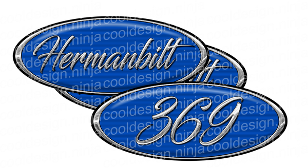 Hermanbilt 369 Peterbilt Emblem Skins