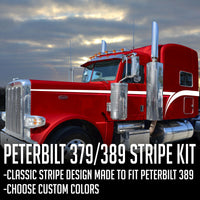 63" Peterbilt 379/389 "Hot Rod" Stripe Kit