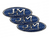 J and M Trucking Kenworth Emblem Skin Kit