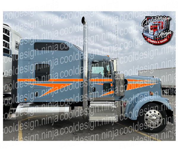 Straight Arrow Kenworth Stripe Kit