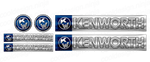 Dark Blue Kenworth W900 Interior Emblem Skins