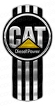 3-Pack CAT Diesel Power Kenworth Emblem Skin