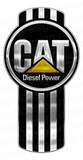 3-Pack CAT Diesel Power Kenworth Emblem Skin