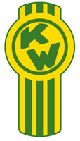 Green and Yellow Kenworth T800 Emblem Skin x 3