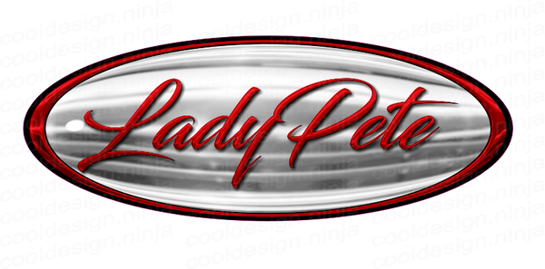 Ladypete Peterbilt Emblem Skin 3-Pack