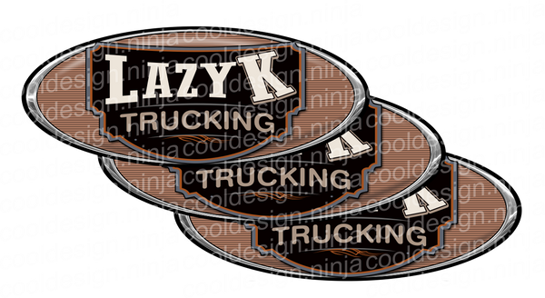 Lazy K Peterbilt Emblem Skins