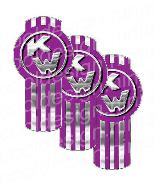 Light Purple Kenworth Emblem Skin Kit