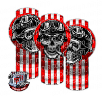 Metal Skull Kenworth Emblem Skins