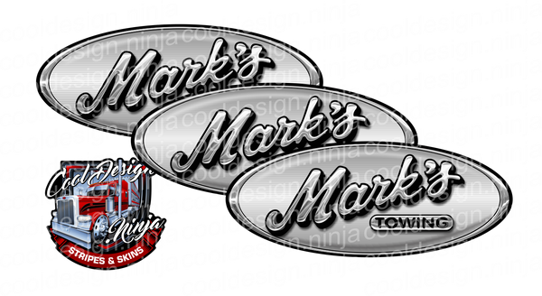 Marks Towing Peterbilt Emblem Skins