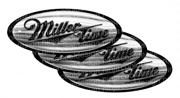Miller Time Peterbilt Emblem Skins