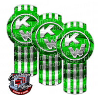 Monster Energy Green Kenworth Emblem Skin Kit
