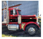 379/389 Daycab Seminole Peterbilt Stripe Kit
