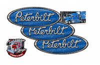 Nalco Blue Peterbilt Emblem Skins