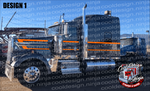 Nested Scallop Kenworth Stripe Kit