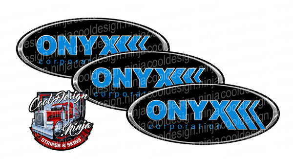 Onyx Peterbilt Emblem Skins