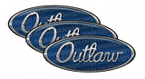 Dark Blue Outlaw Peterbilt Emblem Skins