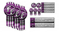 Purple FF Kenworth Emblem Skin Kit