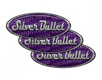 Purple Silver Bullet Emblem Skins