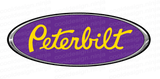 Purple and Yellow Peterbilt Emblem Skins