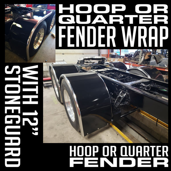 Rear Fender Wraps - Quarter, Hoop or Full Fenders