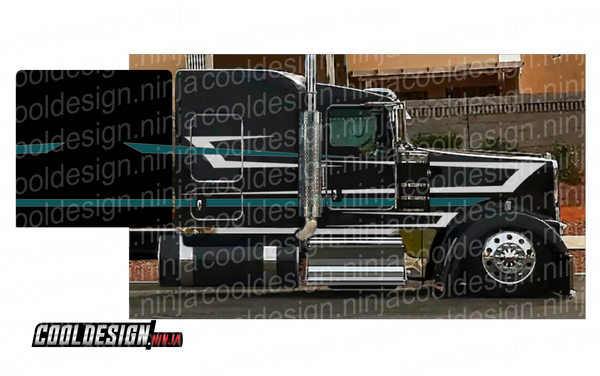 Tribal Shield Kenworth Stripe Kit