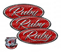 Ruby Peterbilt Emblem Skins