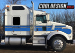 T800 Kenworth Seminole Stripe Kit