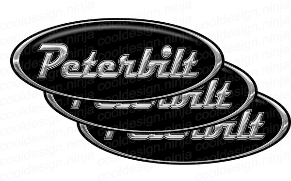 3-Pack of Shotgun Peterbilt Emblem Skins