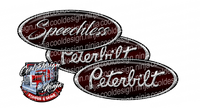 Speechless Dark Cherry Peterbilt Emblem Skins