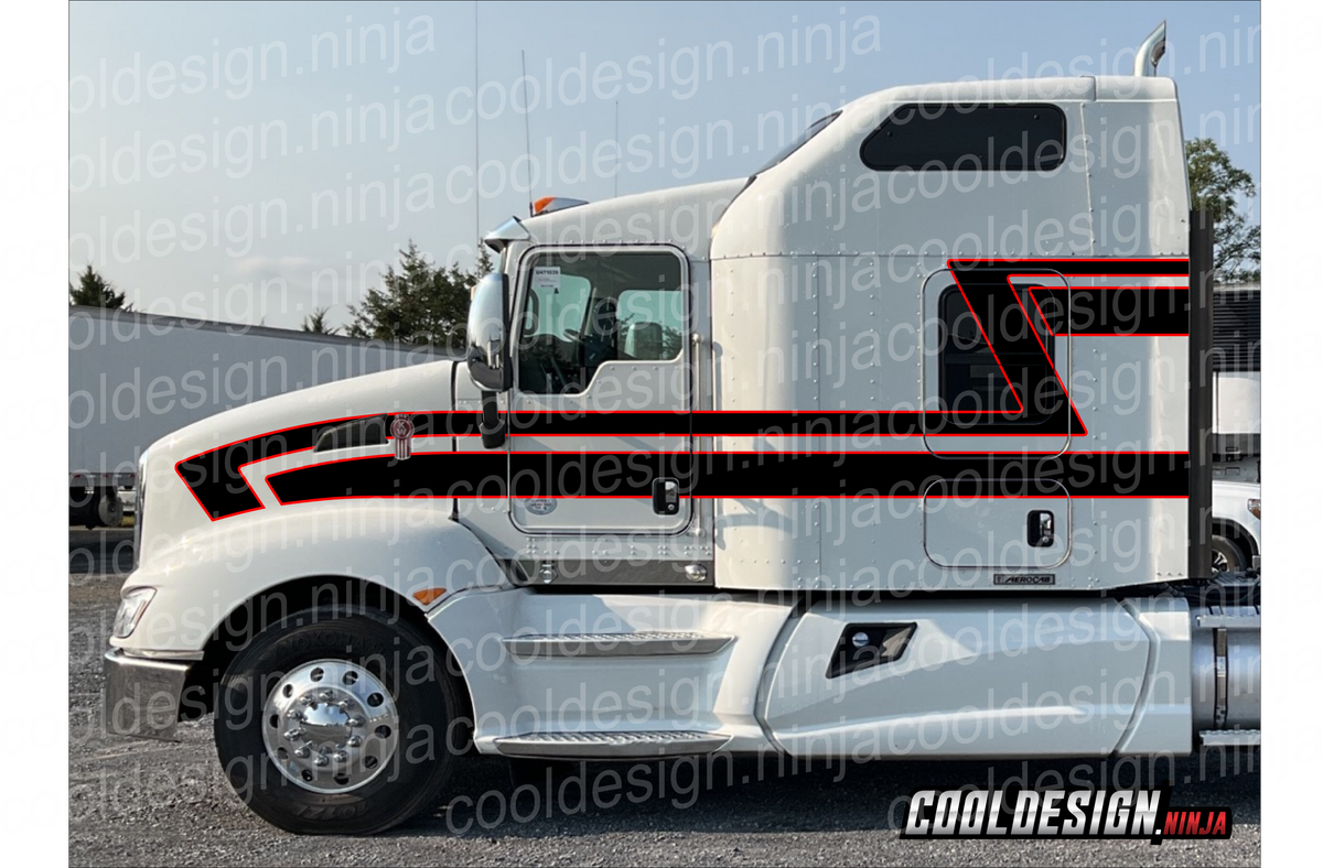 Custom Dash Trim Kit For Kenworth T660 (2009-2017) – Carbon Fiber, Wood, Or Aluminum Finish – Glossy, Made In USA