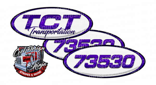 TCT Transportation Peterbilt Emblem Skins