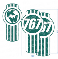 767 Modified Kenworth Emblem Skin Kit