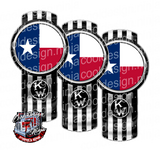 Texas Flag Kenworth Emblem Skin Kit
