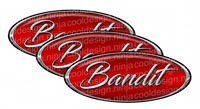 Red Bandit Peterbilt Emblem Skins