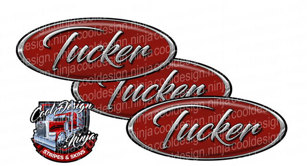 Tucker Peterbilt Emblem Skins