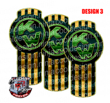 Two-Tone Green and Gold Kenworth Emblem Skins