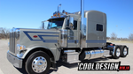 Blue Silver Under Wedge Peterbilt Stripe Kit