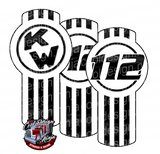 Unit 112 Black and White Kenworth Emblem Skin