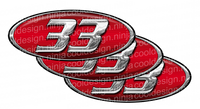 Unit Number 33 Peterbilt Emblem Skins