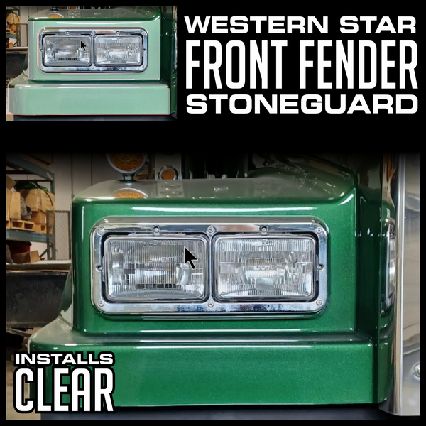 Front Fender Stone Guard - Western Star