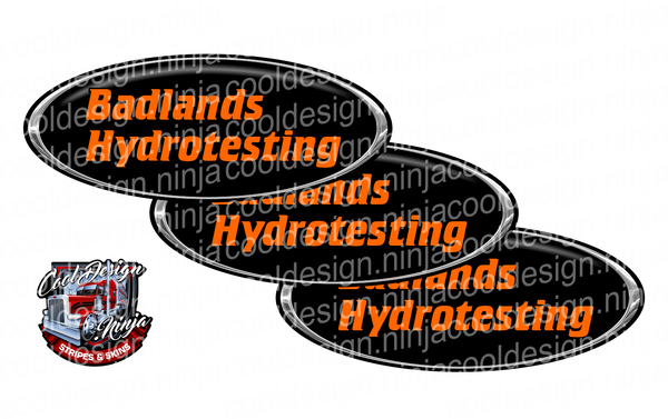 Badlands Hydro Peterbilt Emblem Skins