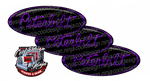 Black and Purple Peterbilt Emblem Skins