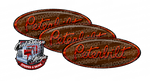 Burnt Orange and Dark Brown Peterbilt Emblem Skins