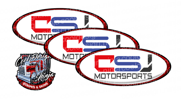 CSJ Motorsports Peterbilt Emblem Skins