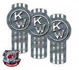 Dark Grey Classic Kenworth Emblem Skin Kit