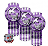 Electric Purple Kenworth Emblem Skin Kit