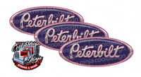 Magenta Purple Peterbilt Emblem Skins