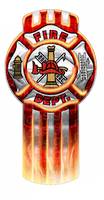 3-Pack of Kenworth Fire Department Emblem Skins
