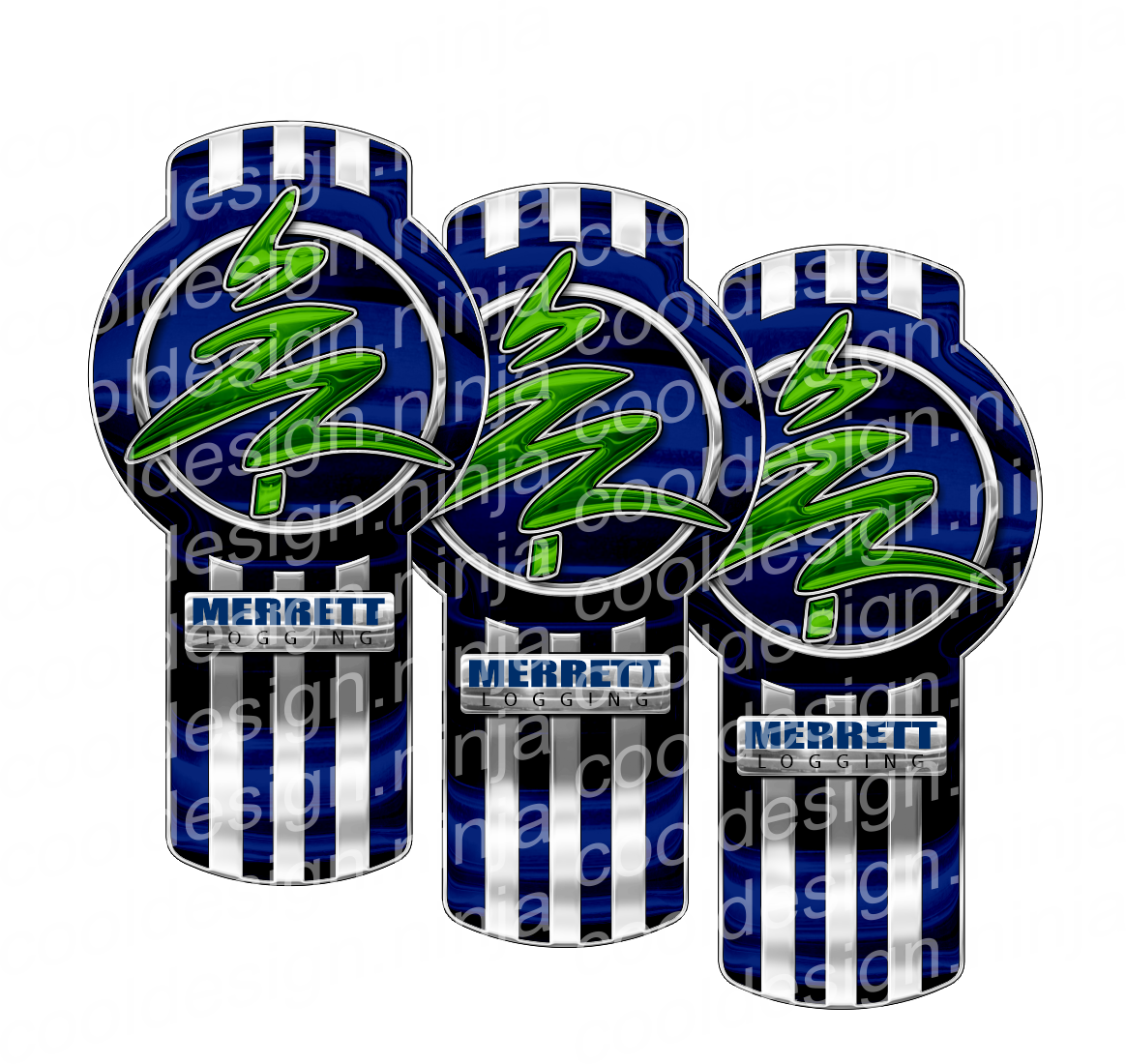 Merrett Logging Kenworth Emblem Skin Kit – Cool Design Ninja